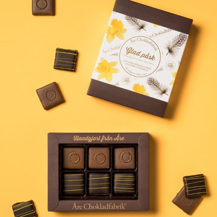 Pralinask Glad Påsk 6 praliner