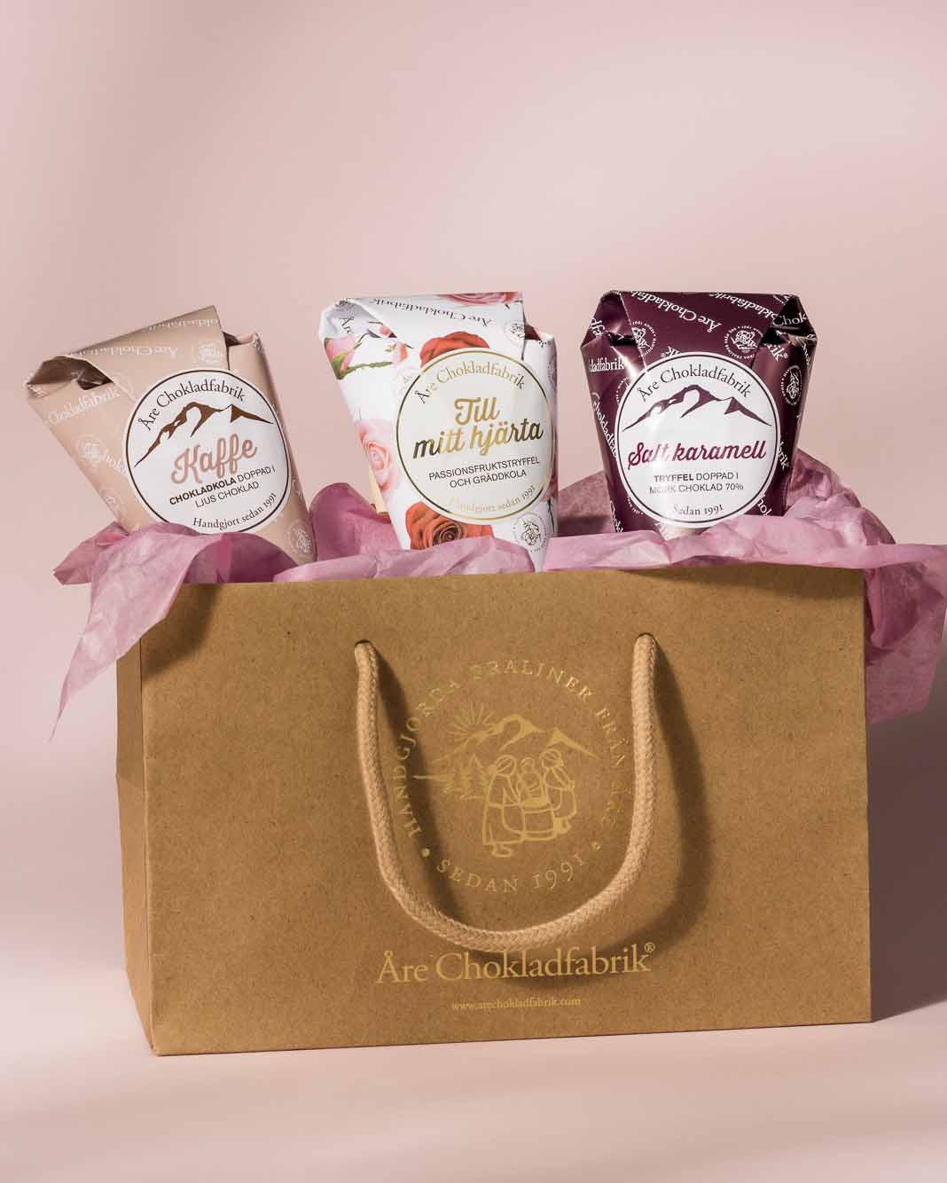 Bröllop med personliga chokladstrutar