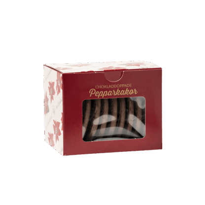Chokladdoppade pepparkakor