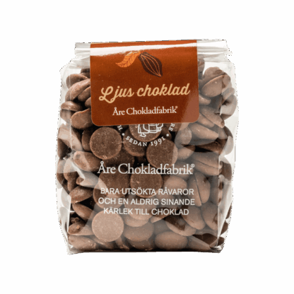 Chokladpluppar ljus liten