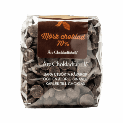 Chokladpluppar mörk 70% liten