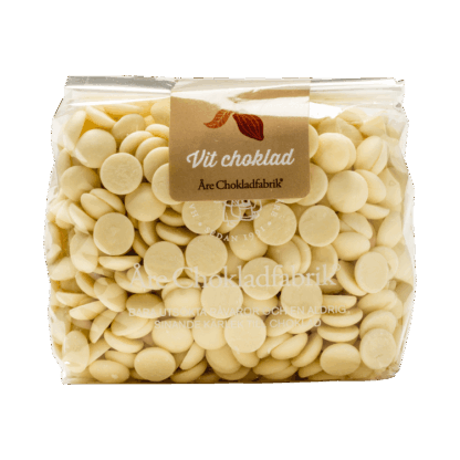 Chokladpluppar vit stor