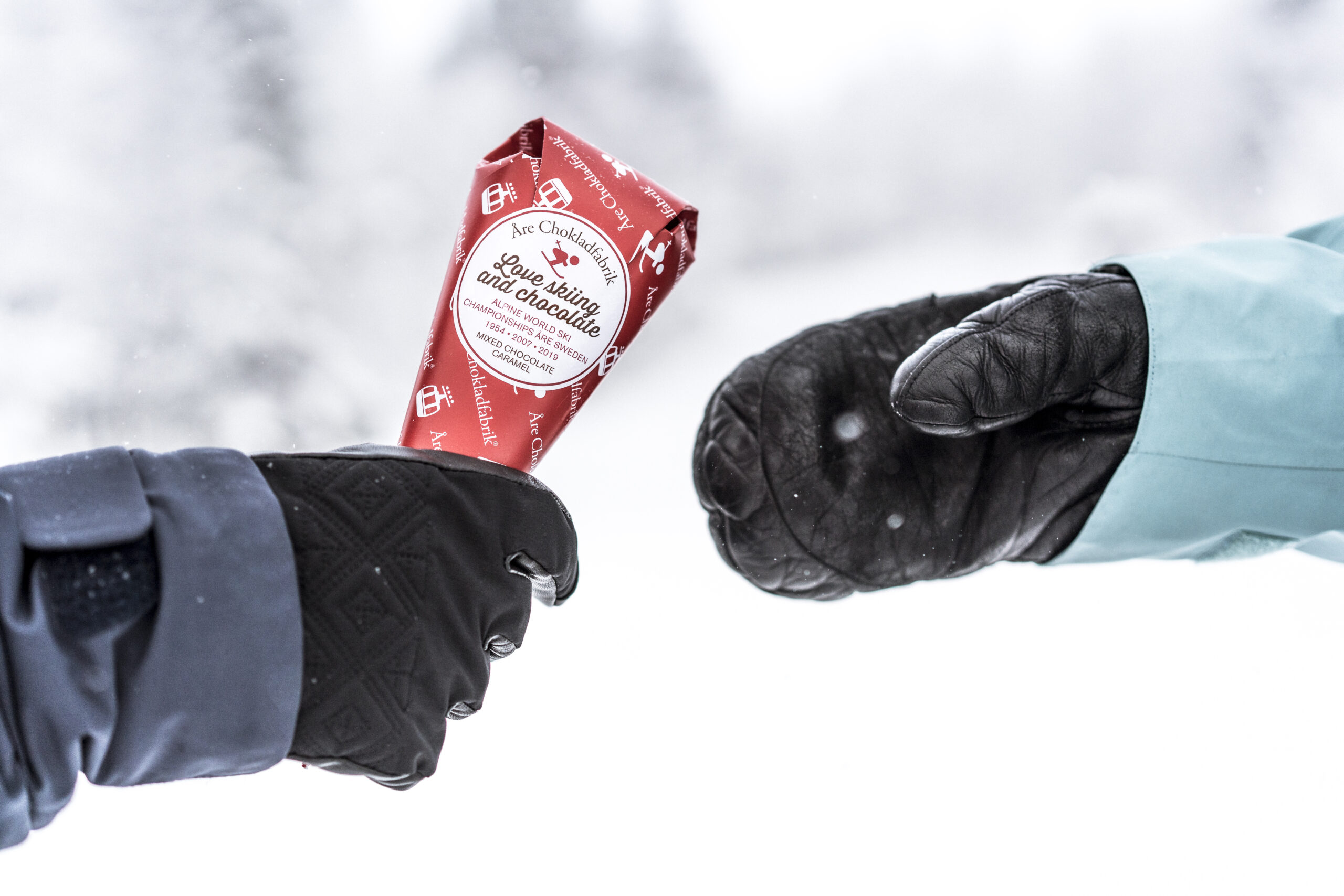 Personliga chokladetiketter