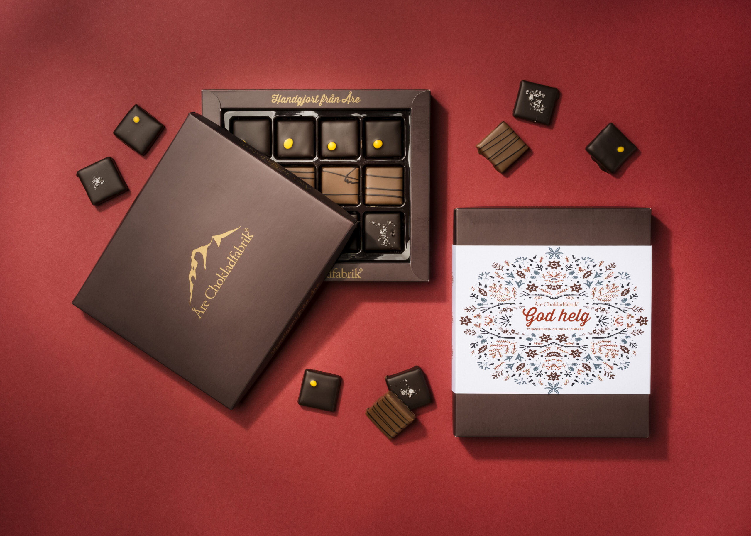 Företagsgåvor - handgjorda praliner